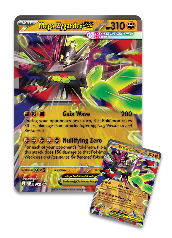 Pokémon TCG Mega Zygarde ex Premium Collection – official image