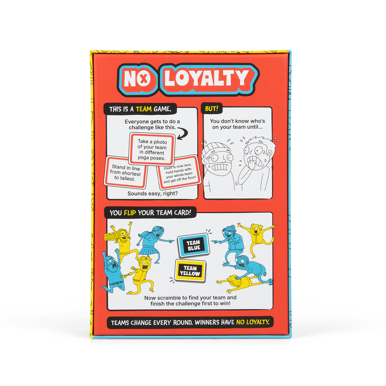 No Loyalty – box back