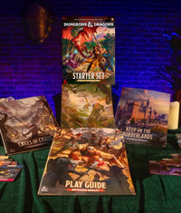 D&D Starter Set: Heroes of the Borderlands – components