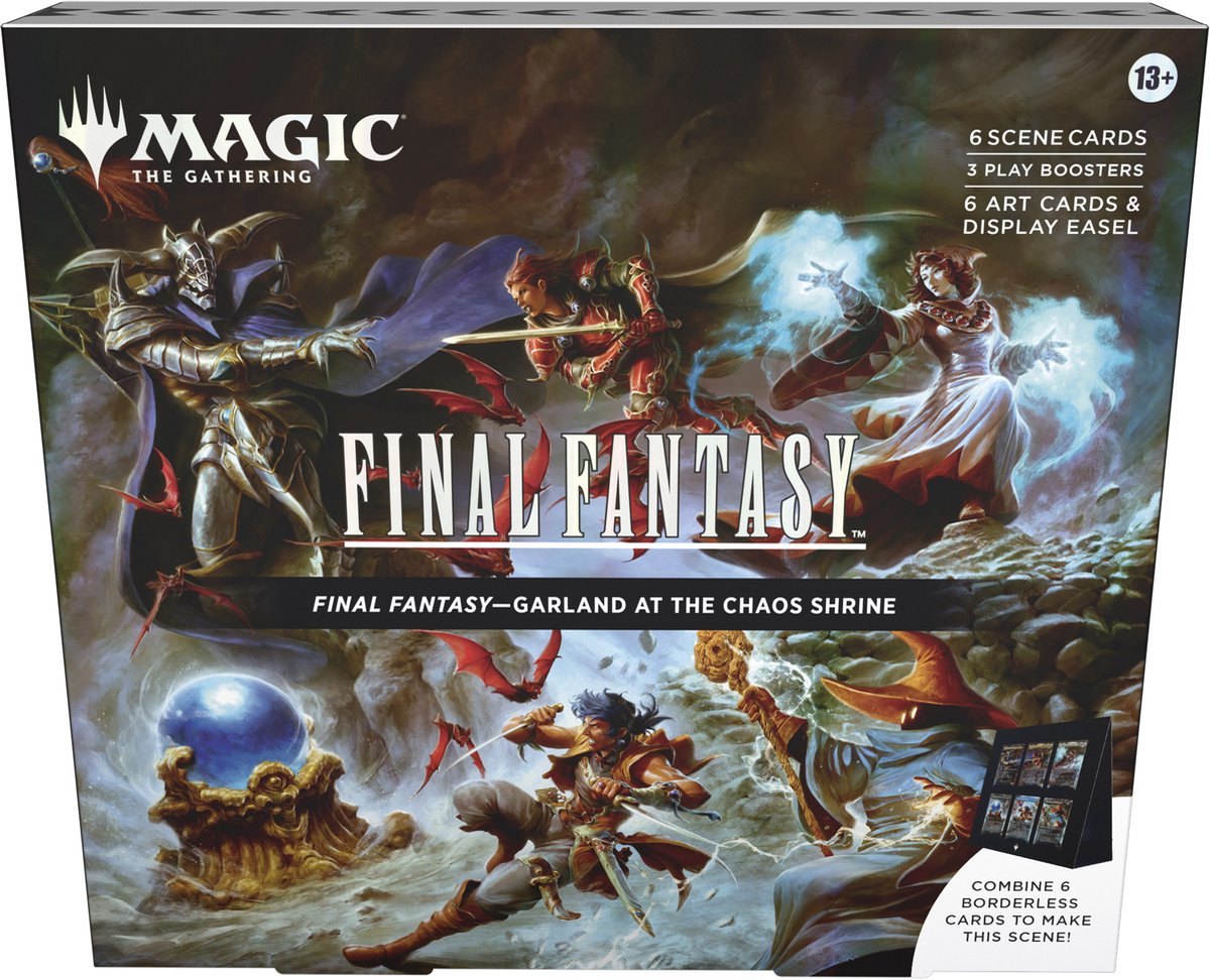 MTG Final Fantasy Scene Box Garland at the Chaos Shrine