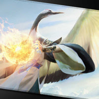 Commander Series #5 Kykar Stitched Playmat for Magic: The Gathering – close-up