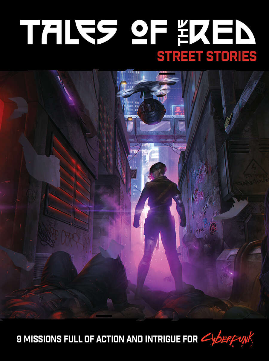 Cyberpunk RED – Tales of the RED: Street Stories book cover