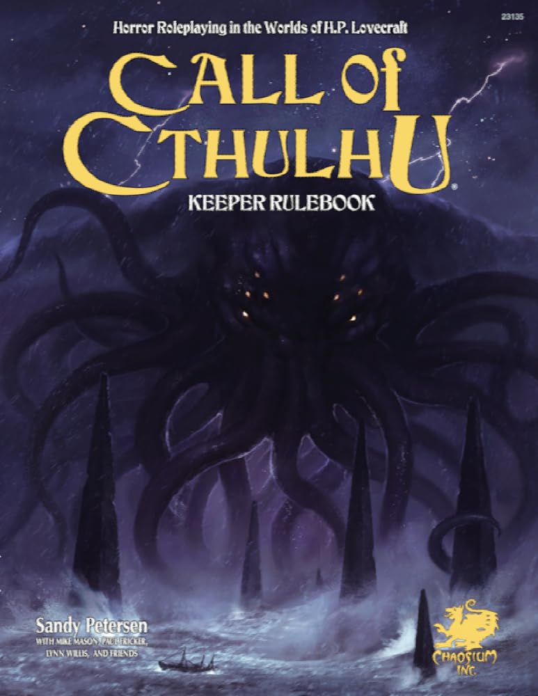 Call of Cthulhu – Keeper Rulebook