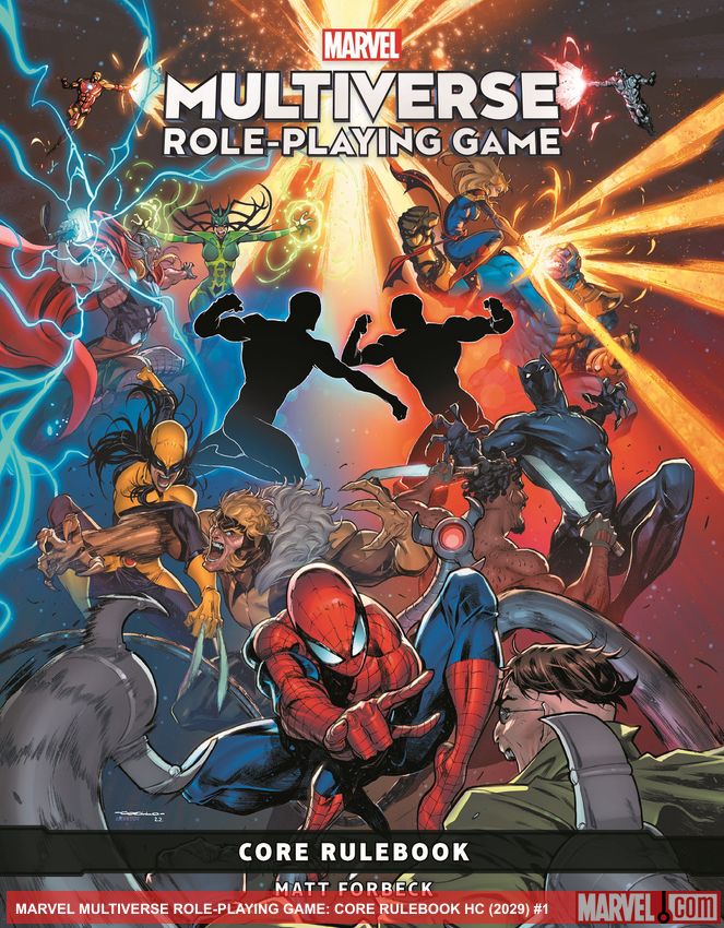 Marvel Multiverse Role-Playing Game: Core Rulebook book cover
