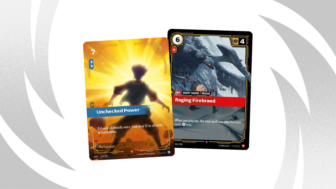 Riftbound Origins Booster Pack – example Epic cards