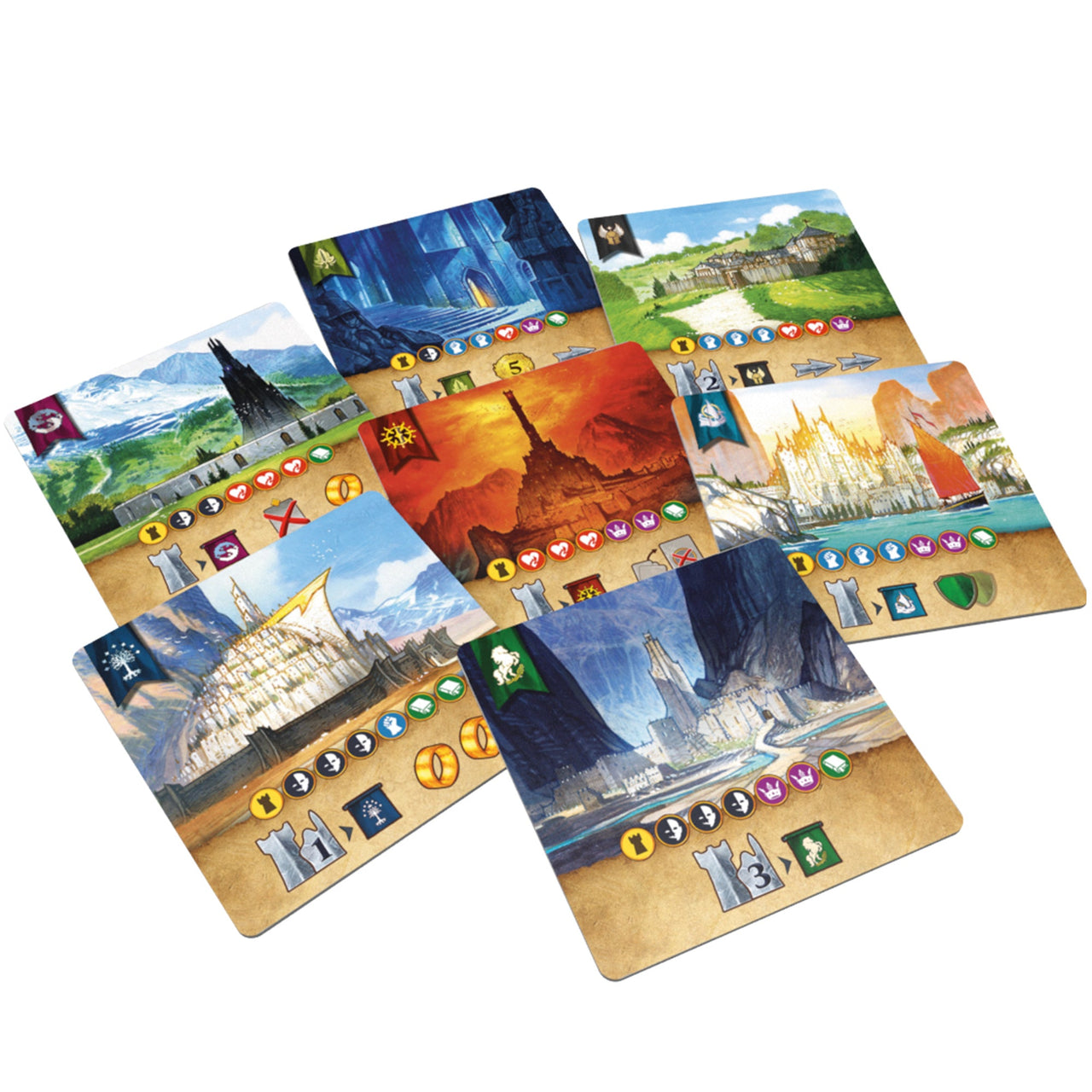The Lord of the Rings: Duel for Middle-earth – cards