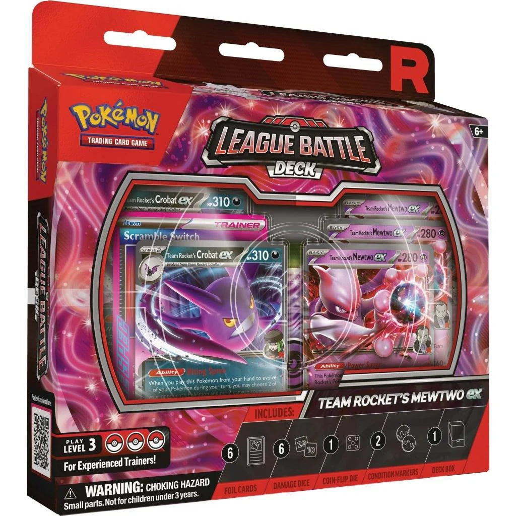 League Battle Deck Team Rocket Mewtwo