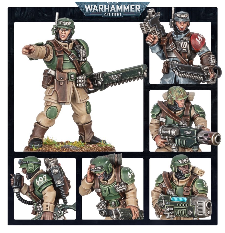 Astra Militarum: Cadian Shock Troops by Games Workshop, image 3