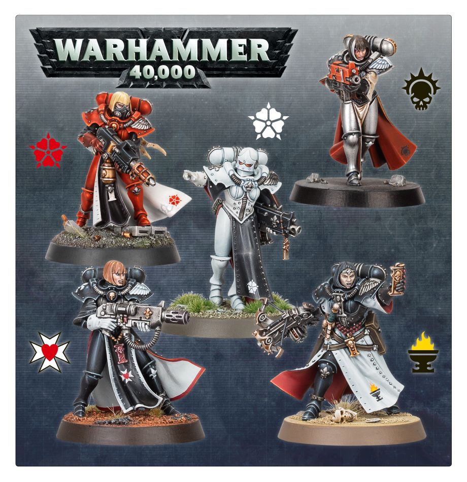 Adepta Sororitas: Battle Sisters Squad by Games Workshop, image 2