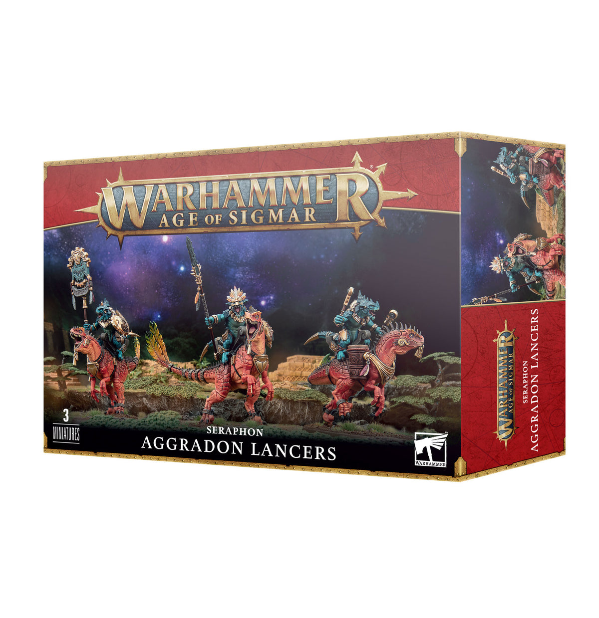 Seraphon: Aggradon Lancers by Games Workshop