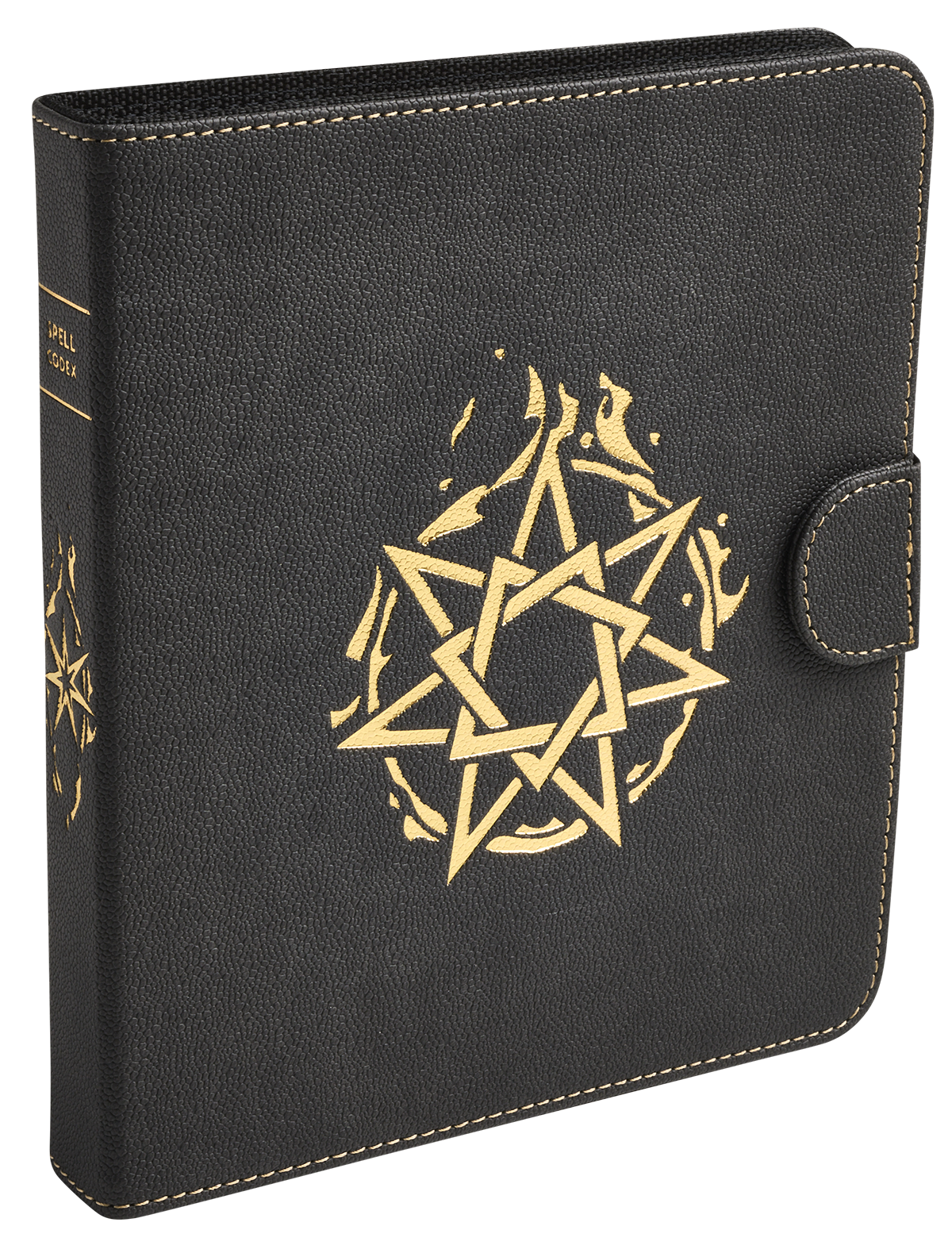 Dragon Shield RPG Spell Codex Iron Grey (Black) – official image