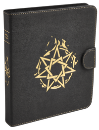 Dragon Shield RPG Spell Codex Iron Grey (Black) – official image