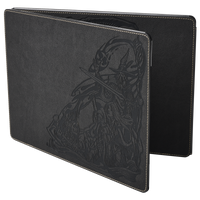 Dragon Shield Game Master Screen Iron Grey – open, angled right