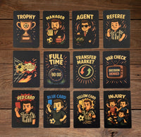 5-Aside Football Card Game – action cards