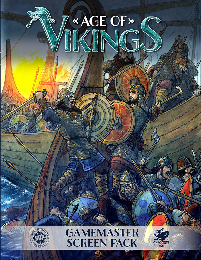 Age of Vikings: Gamemaster Screen Pack cover