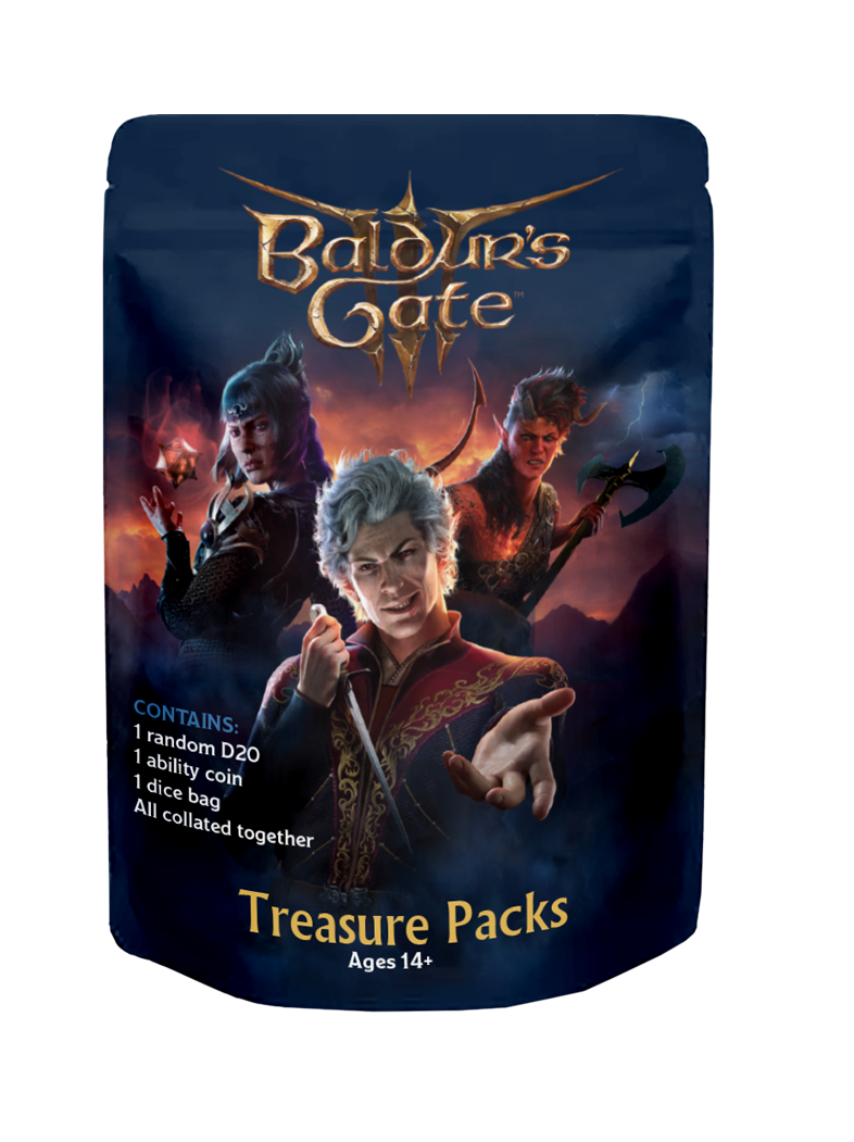 D&D Baldur's Gate 3 Treasure Pack – pouch