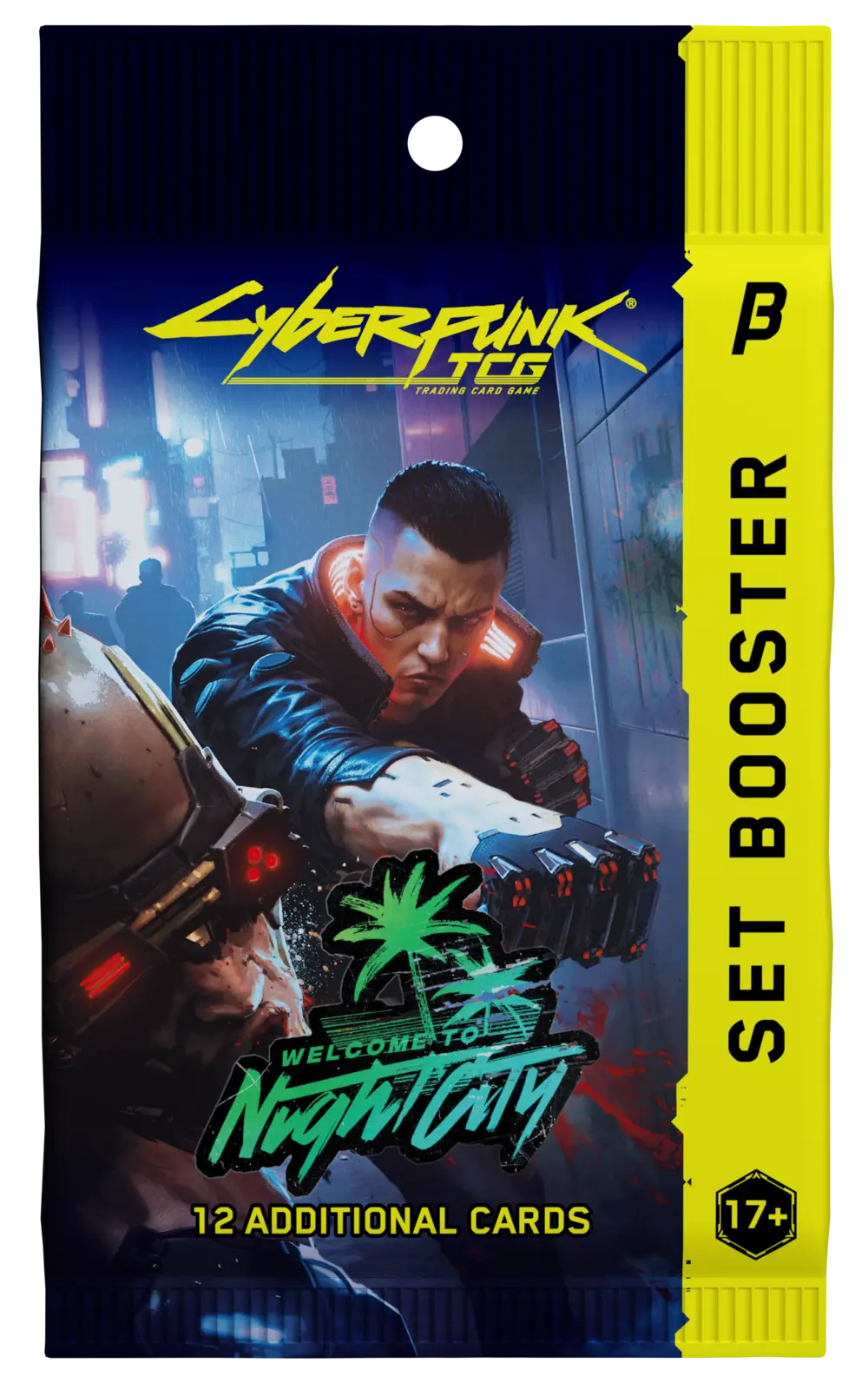 Cyberpunk TCG Welcome to Night City Booster – Beta booster pack