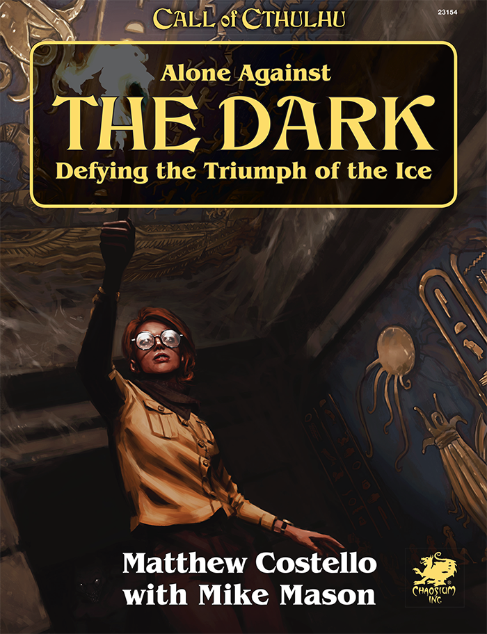 Call of Cthulhu Alone Against the Dark – front cover