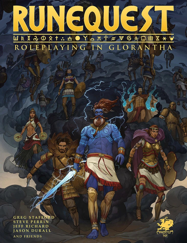 RuneQuest: Roleplaying in Glorantha book cover