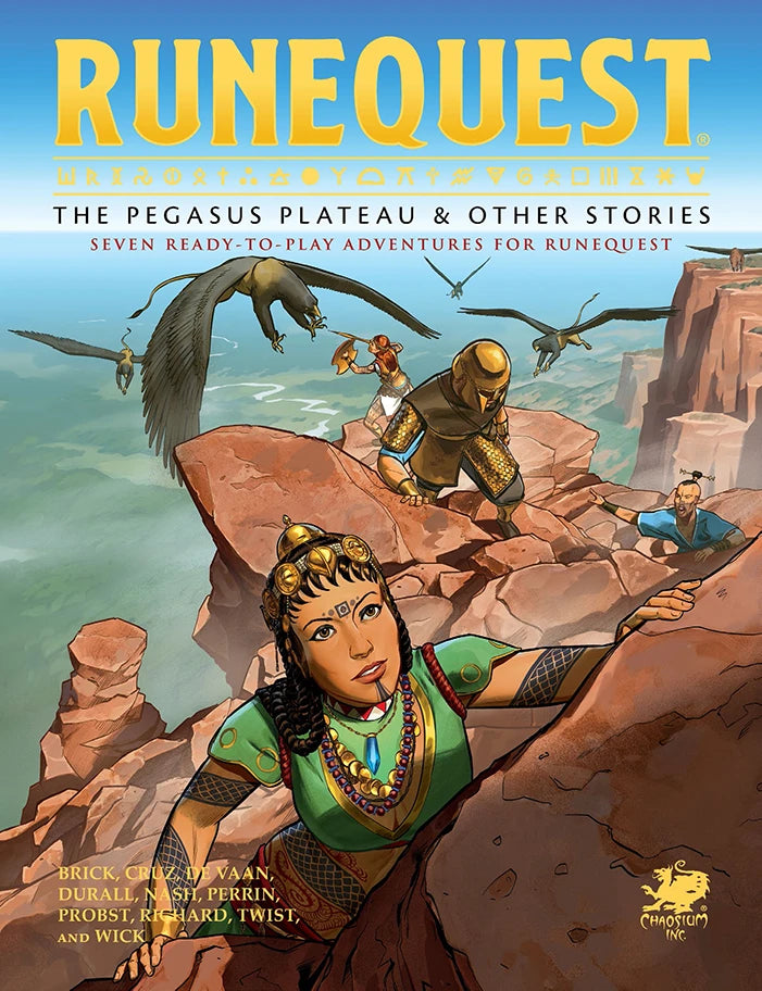 RuneQuest: The Pegasus Plateau & Other Stories book cover
