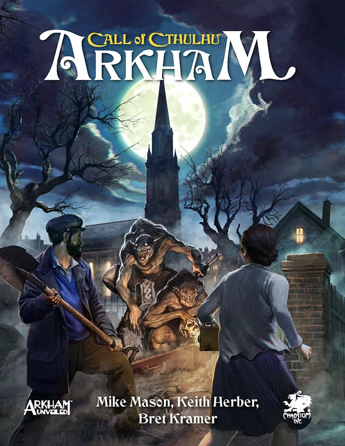 Call of Cthulhu: Arkham book cover