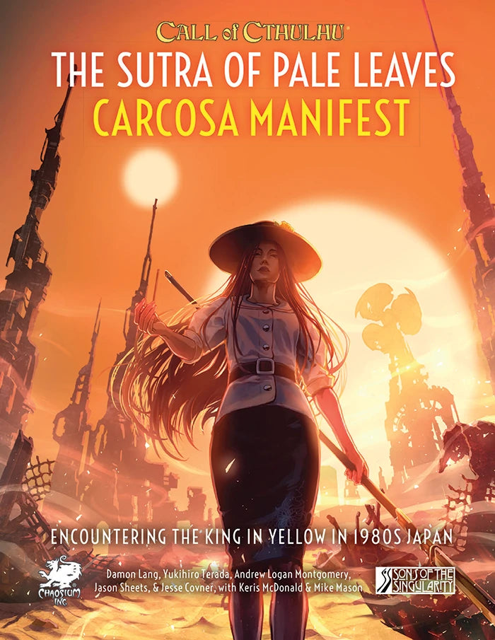 The Sutra of Pale Leaves: Carcosa Manifest book cover