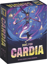 Duel for Cardia – box front (English edition)