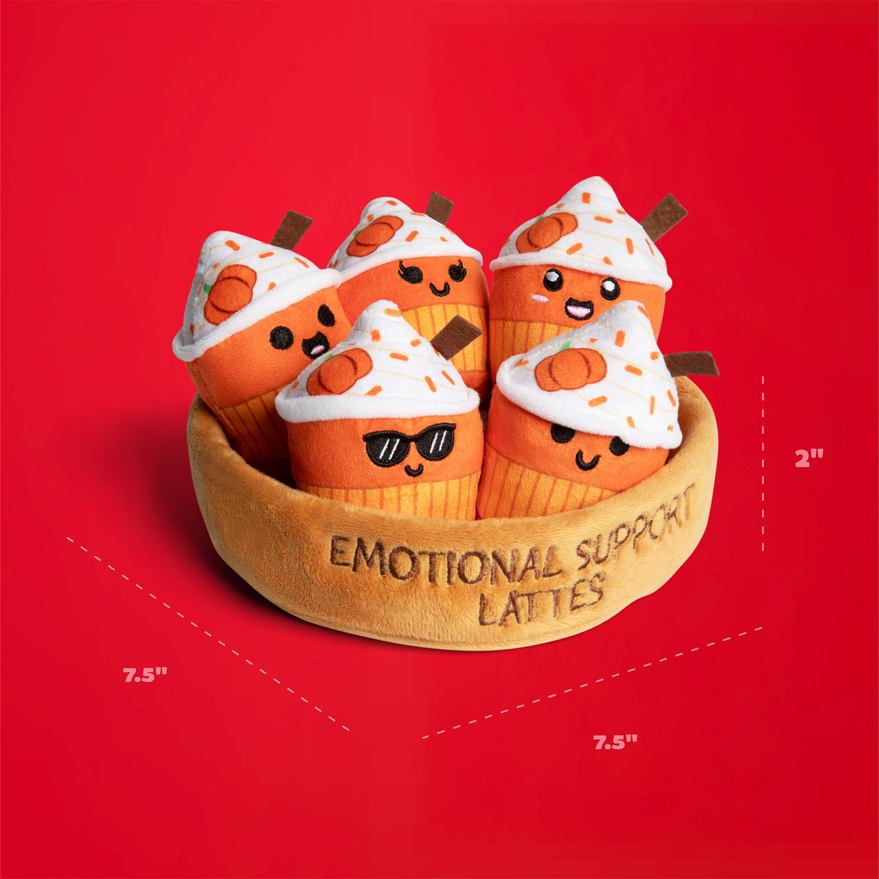 Relatable Emotional Support Lattes (Fall) – size chart