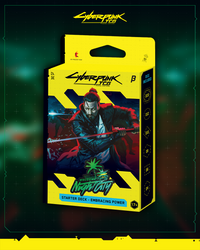 Cyberpunk TCG Welcome to Night City Starter Deck Embracing Power – official image