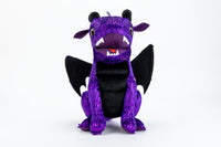 FanRoll Purple Dragon Plush Dice Bag – official image 3