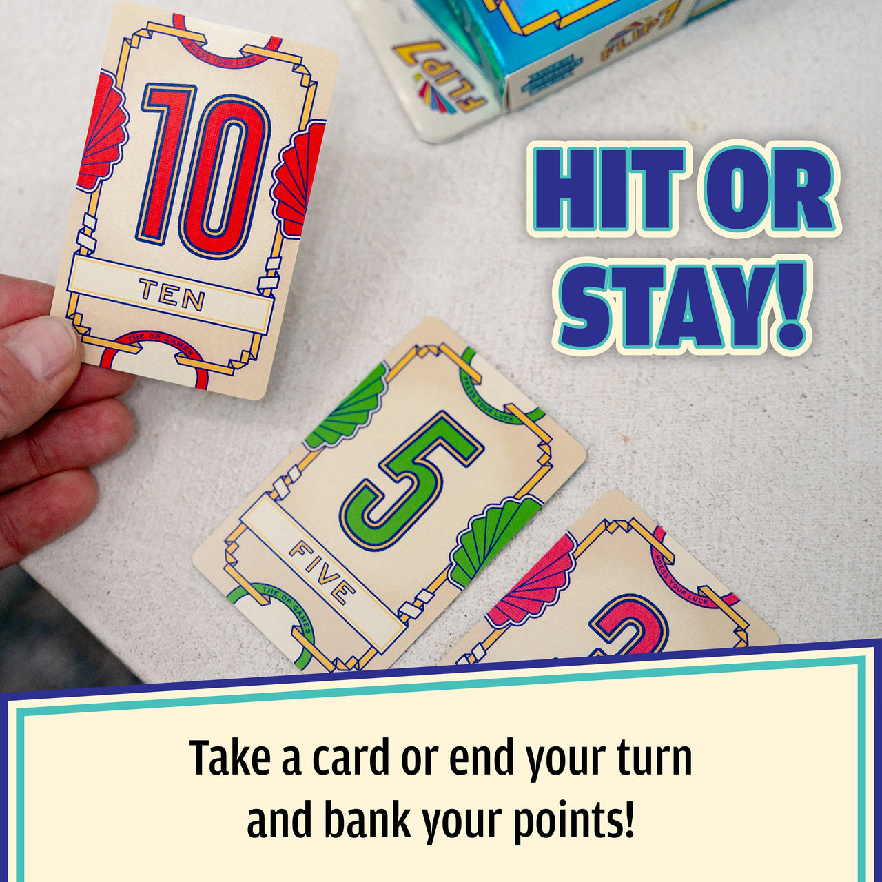 Flip 7 Hangsell Edition – how to play 1