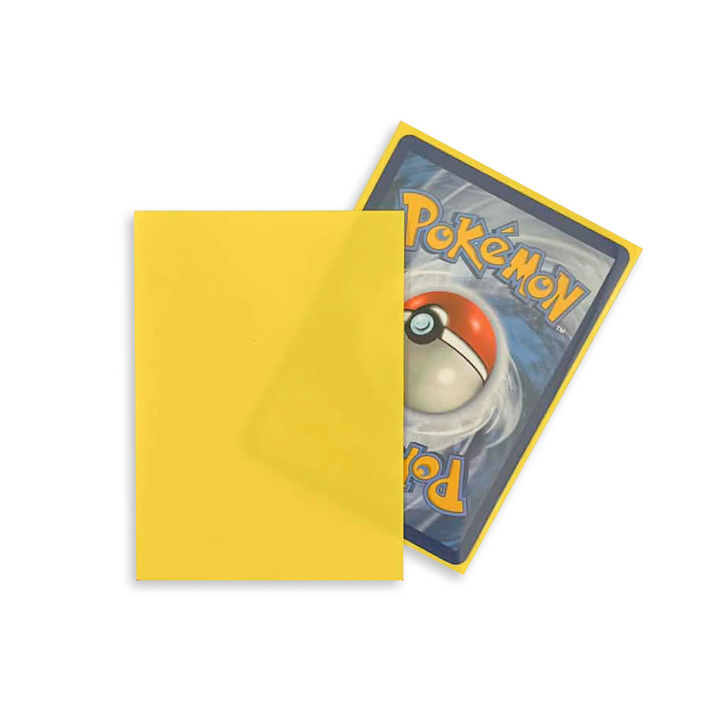 Geek Culture Matte Sleeves (50ct) Yellow – test sleeve