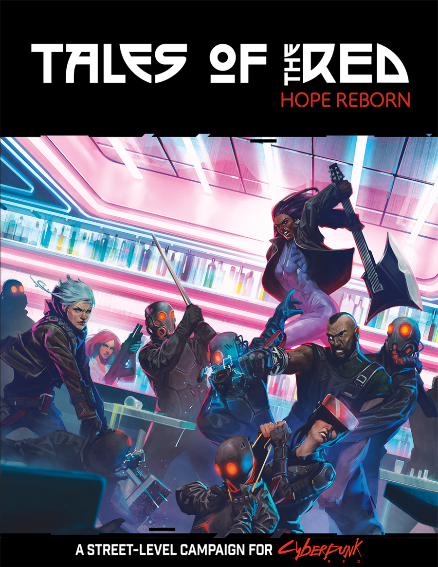 Cyberpunk RED – Tales of the RED: Hope Reborn book cover