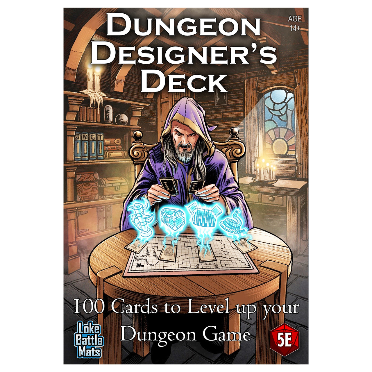 Dungeon Designer's Deck – front cover
