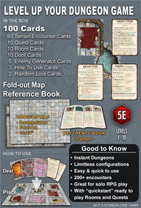 Dungeon Designer's Deck – rear cover
