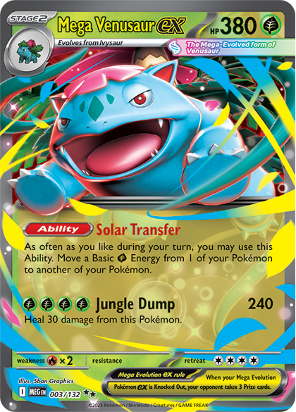 Pokémon TCG Mega Venusaur ex Premium Collection – Mega Venusaur ex card