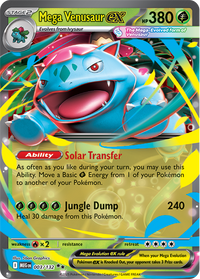 Pokémon TCG Mega Venusaur ex Premium Collection – Mega Venusaur ex card