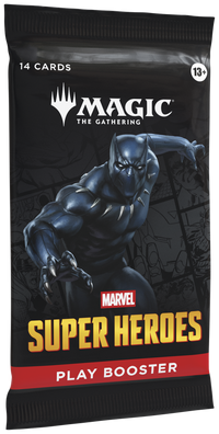 Magic: The Gathering Marvel Super Heroes Play Booster – pack front