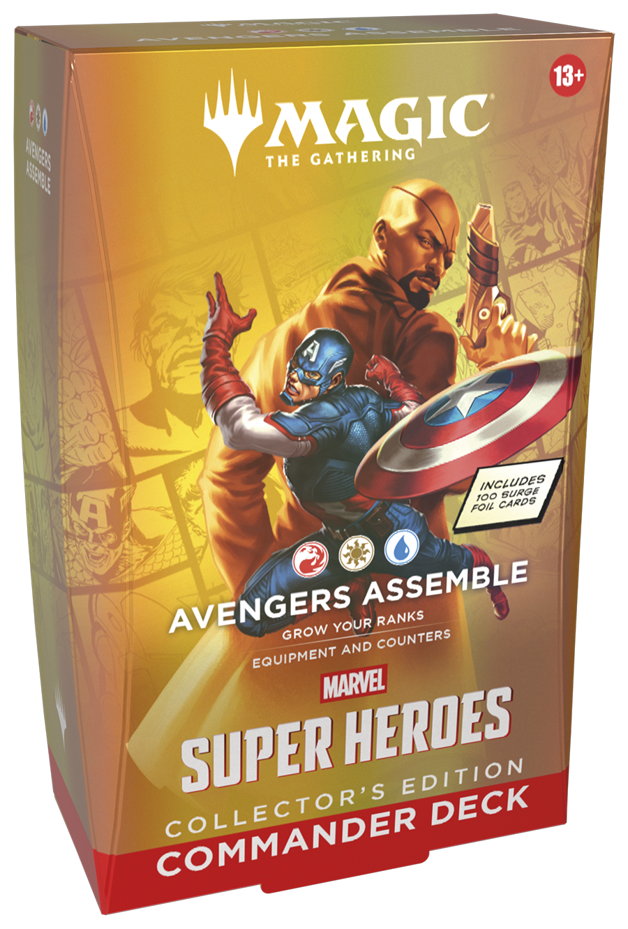 Magic: The Gathering Marvel Super Heroes Collector's Edition Commander Decks – product shot