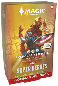 Magic: The Gathering Marvel Super Heroes Collector's Edition Commander Decks – product shot