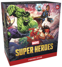 Magic: The Gathering Marvel Super Heroes Prerelease Pack – box front