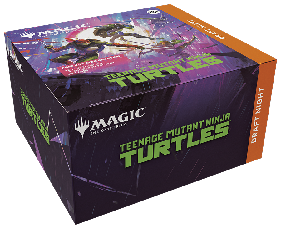 Magic: The Gathering Teenage Mutant Ninja Turtles Draft Night – outer box