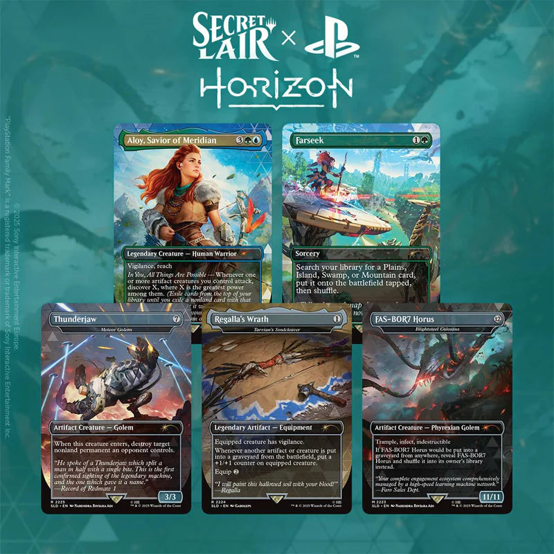 MTG Secret Lair: Playstation,Horizon The Forbidden West