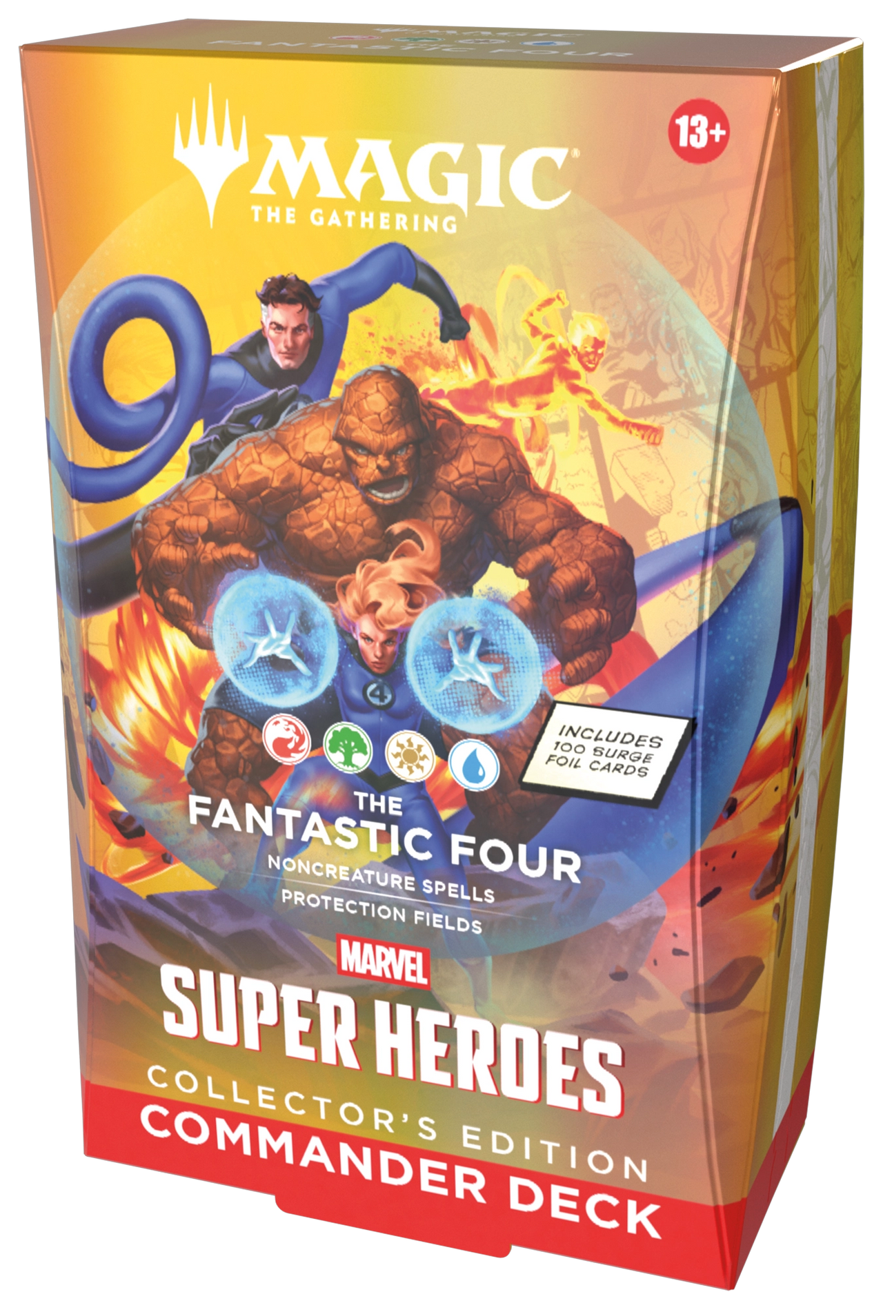 Magic: The Gathering Marvel Super Heroes Collector's Edition Commander Deck The Fantastic Four – box front