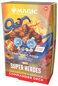 Magic: The Gathering Marvel Super Heroes Collector's Edition Commander Deck The Fantastic Four – box front