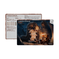 D&D Reference Cards Monsters: Fearsome and Ferocious – card fan