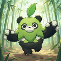 Palworld Trial Deck: Dawn of Palpagos – Green・Purple deck card (Mossanda)