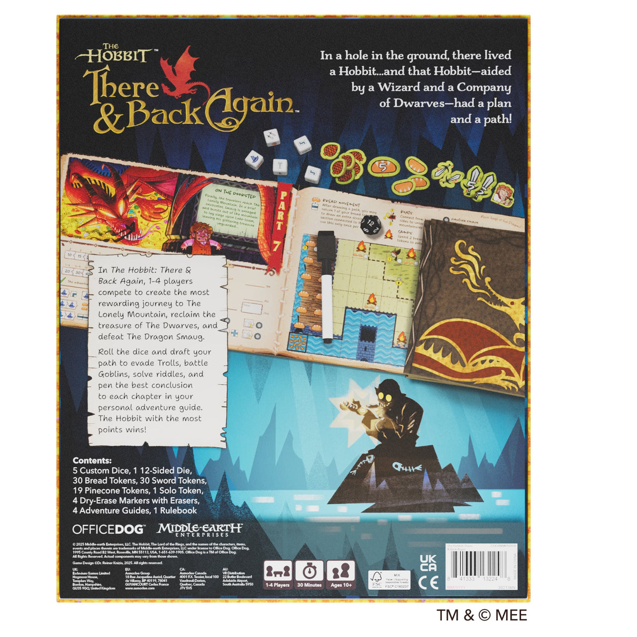 The Hobbit: There & Back Again – box back