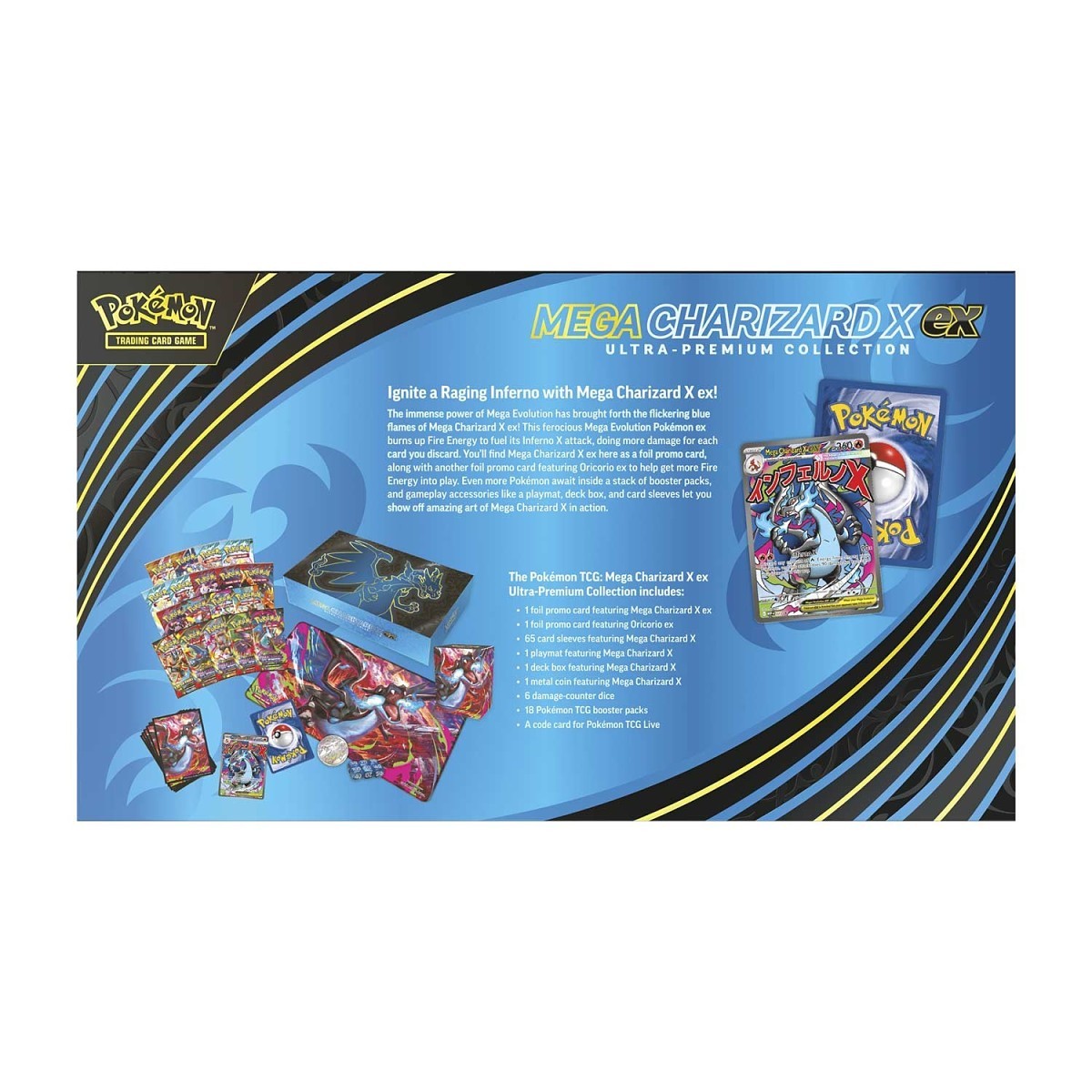 Pokémon TCG Mega Charizard X ex Ultra-Premium Collection – official image 6