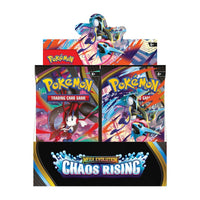 Pokémon TCG: Mega Evolution—Chaos Rising booster packs and display box – official image 2